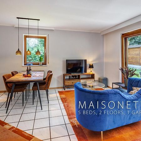 Moderne Maisonette Mit Garten Unterschleißheim Exteriér fotografie