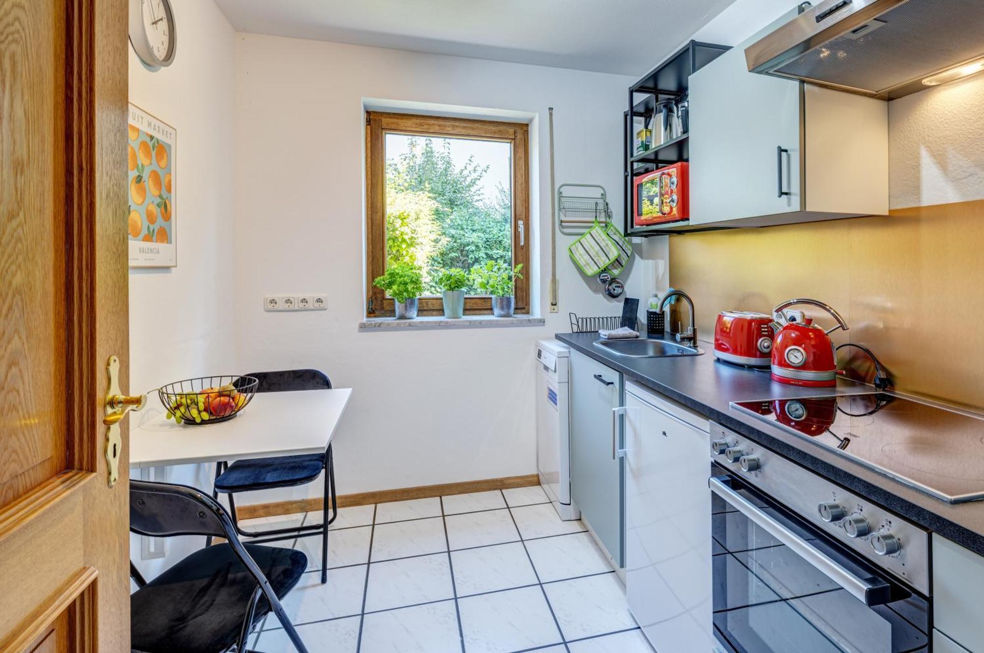 Moderne Maisonette Mit Garten Unterschleißheim Exteriér fotografie