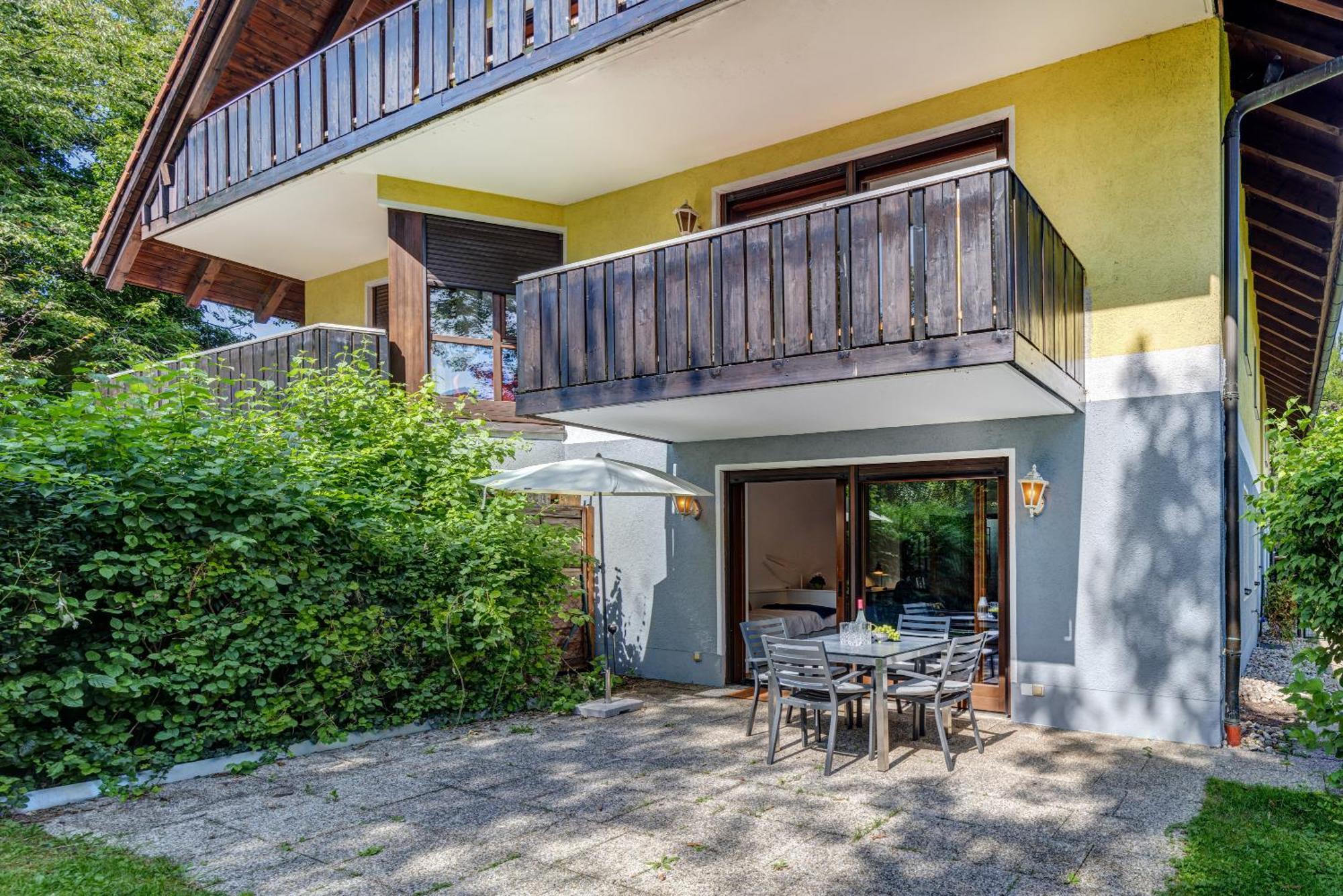 Moderne Maisonette Mit Garten Unterschleißheim Exteriér fotografie