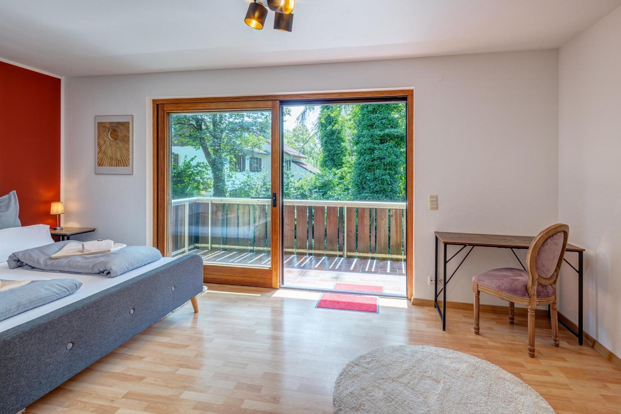 Moderne Maisonette Mit Garten Unterschleißheim Exteriér fotografie